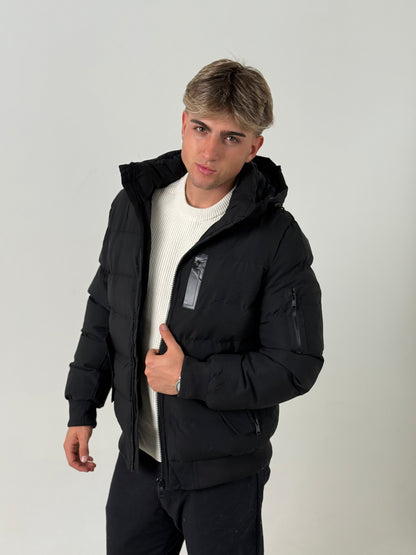 Campera Puffer Hombre con Capucha – Súper Abrigada