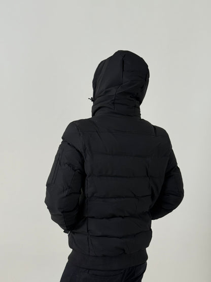 Campera Puffer Hombre con Capucha – Súper Abrigada